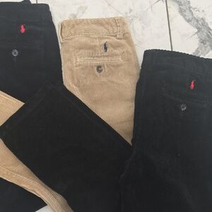 (3) Ralph Lauren Kids Corduroy Pants Bundle Price - Over 60% Off *like NEW*